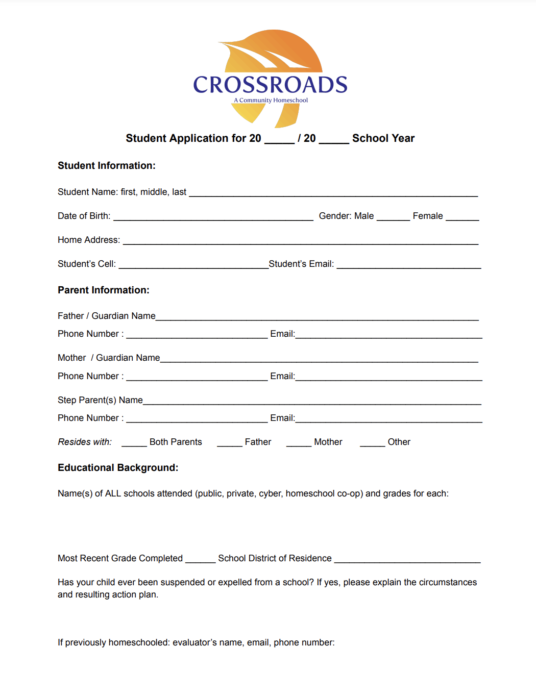 Student Application