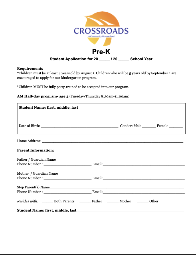 Student Application